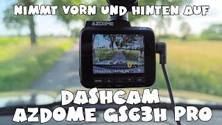 AZDOME GS63H Pro Dashcam FrontRear 4K25K GPS WiFi [upl. by Paulina7]