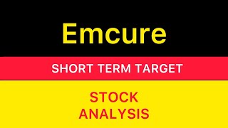 EMCURE PHARMACEUTICALS STOCK TARGET ⚪️ EMCURE PHARMA SHARE NEWS  EMCURE PHARMA ANALYSIS 311024 [upl. by Eadrahc]