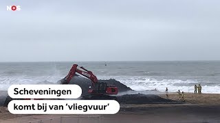 LIVE Scheveningen herstelt van vonkenregen Nieuwjaar [upl. by Keppel657]