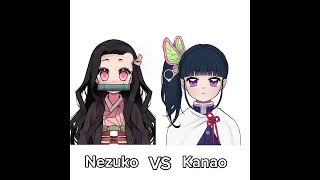 Nezuko vs Kanao [upl. by Gurevich]