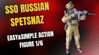 SSO Special Operations Forces of the Russian Federation New 2024 action figure by EasyampSimple 16 [upl. by Tacy223]