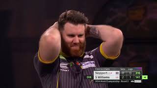 Noppert is OUT  World Darts Championship 2024  Round 2 darts [upl. by Eignav]