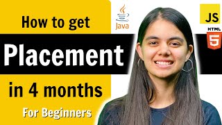 How to Prepare for Placements amp Internships in 4 months [upl. by Akimad]