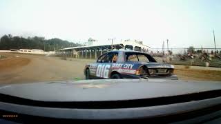 brownstown speedway crown vic heat race 50 [upl. by Ajram]