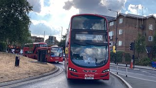 London Buses at Edmonton Green 1822 [upl. by Shandra767]