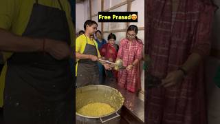 Free Bhog Prasadam At ISKCON 😍😋💥 shorts sanatandharma [upl. by Flemming]