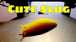 Cute Slug Articulated  3D Print Timelapse [upl. by Rhonda]