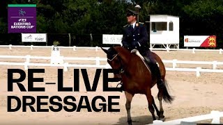 RELIVE  Dressage Part 1 22  Le Pin Du Haras France  FEI Eventing Nations Cup™ [upl. by Eirahcaz]