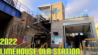 LIMEHOUSE DLR Station 2022 [upl. by Atile945]