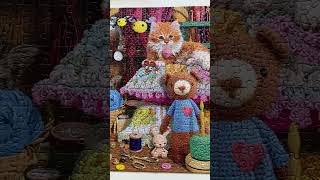 Jigsaw Puzzle  Crochet Kittens by Buffalo Games [upl. by Novad595]