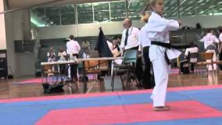 GKR Karate Kata Sepai  10yr old Taylah Stephens [upl. by Dnumyar]