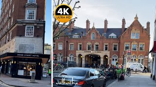 LETS WALK MARYLEBONE ROAD TO OXFORD STREET via Baker Street amp Marylebone Lane [upl. by Lemar]