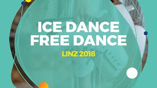 Lajoie Marjorie  Lagha Zachary CAN  Ice Dance Free Dance  Linz 2018 [upl. by Noble764]