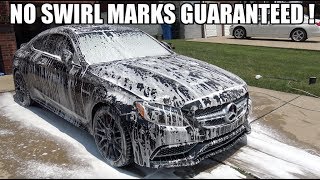 How To Properly Wash AND Dry Your Car WITHOUT Touching it No Swirl Marks [upl. by Ademla]