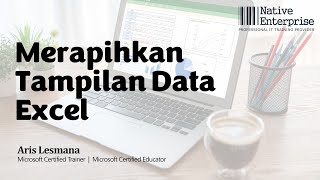 Merapihkan Tampilan Data Excel [upl. by Ahsilef]