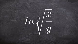 Expanding logarithmic expressions [upl. by Palmira931]