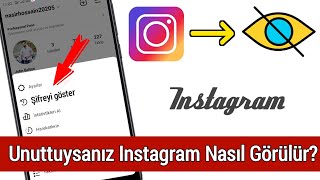 Unuttuysanız Instagram Parolanızı Nasıl Görebilirsiniz 2022  Instagram Şifresi Nasıl Görülür [upl. by Elleraj]