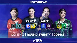 Series Futsal Victoria Womens 20242 Round 20  Full Livestream [upl. by Olympia]