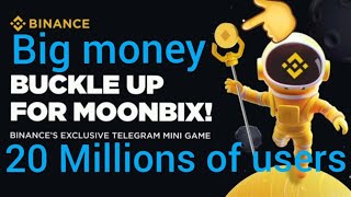 Игра на миллионыMoonbix от Binanceне упустите шанс хорошо заработать20 млн пользователей [upl. by Jonis]