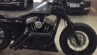 Harley Davidson Sportster 48  VT23 Custom Bobber [upl. by Alikam]