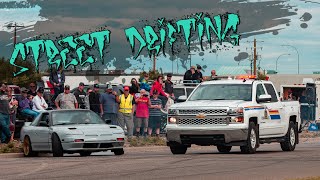 Drifting in the streets of Claresholm Alberta x Rocky Mountain Drift Club [upl. by Pickett]