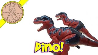 FisherPrice Imaginext Dinosaurs  Funny Video  Tag Team Battle for a Juicy USDA Chew Toy Steak [upl. by Blau]