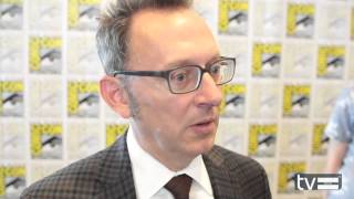 Michael Emerson Harold Finch Interview  Person of Interest Season 4 [upl. by Rtoip]