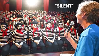 I Brought Silent Mimes To A Comedy Show [upl. by Tsenre]