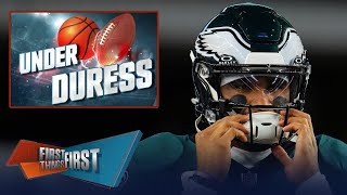 Jalen Hurts and Dan Campbell are Under Duress entering Week 15  NFL  FIRST THINGS FIRST [upl. by Teador]