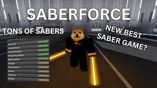 COULD THIS BE The NEW BEST Saber Game Saberforce [upl. by Gargan]