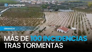 Granada activa plan especial por más de 100 incidencias tras tormentas [upl. by Taggart57]