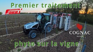 Premier traitement phytosanitaire sur la vigne 2024 [upl. by Trixie280]