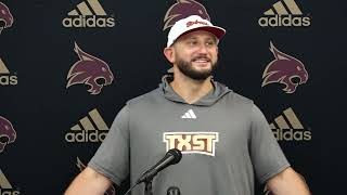 FB  Head Coach GJ Kinne Preseason Camp Press Conference July 31 2024 [upl. by Yztim347]