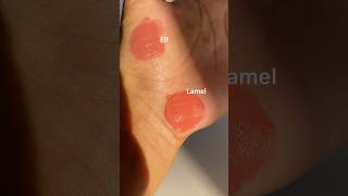 The most pigmented drugstore blush Elf Camo Liquid blush amp Lamel BB blush drugstoremakeup [upl. by Sreip]