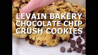 Famous Levain Bakery CHOCOLATE CHIP Cookie Recipe [upl. by Nodmac]