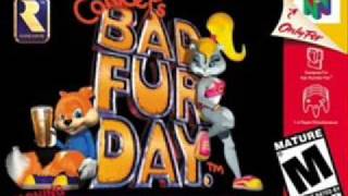 Conkers Bad Fur Day Music  Conker Drunk Unreleased Track [upl. by Eselahs849]