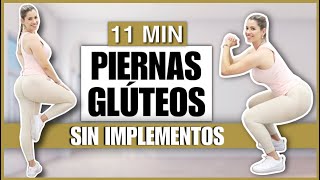 PIERNAS TONIFICADAS Y GLÚTEOS GRANDES  RUTINA DE EJERCICIOS EN CASA SIN PESAS  NatyGlossGym [upl. by Shirlee]