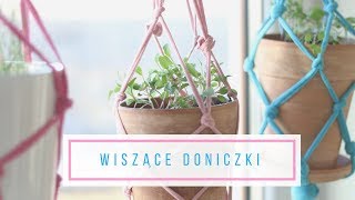 Jak zrobić wiszące donice  DIY  uprawa warzyw i ziół w domu [upl. by Aikel]