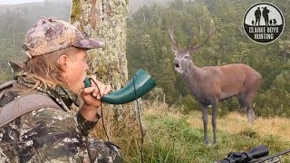 UP CLOSE HUNTING Stags going MENTAL [upl. by Olraced466]