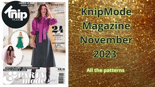 KnipMode 112023 KnipModeMagazine BurdaExtra FaitMain sewingMagazine knip [upl. by Jeggar]