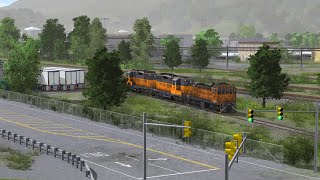 TOFC Yard Trainz Pennsylvania amp Berwind 48 [upl. by Olympias57]