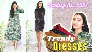 Dresses Haul \ Starting Rs 633 Look Stylish in Budget \ meralink pratibhakapruwan [upl. by Weber566]