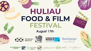 2024 Huliau Food amp Film Festival promo video [upl. by Anitserp]