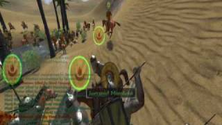 mount and blade warband gameplay 100vs100 [upl. by Aimahc]