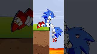 Lava Pit Challenge  Sonic Family vs Tails Family shinsonic sonic [upl. by Noslien732]