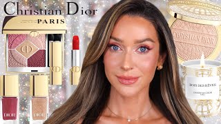 NEW DIOR HOLIDAY MAKEUP COLLECTION 2024 HAUL AND REVIEW [upl. by Gaiser]