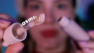 ASMR te maquiando de pertinho 💄✨ Mouth sounds voz suave e a visual triggers [upl. by Truelove8]