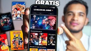 mejor apps para ver anime gratis [upl. by Julis]