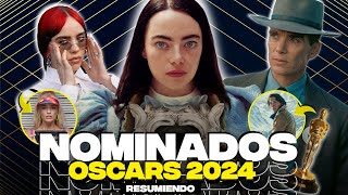 NOMINACIONES A LOS OSCAR 2024 [upl. by Etteb]