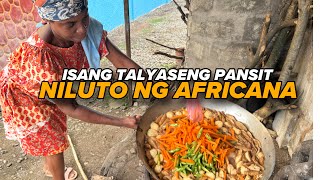 ISANG TALYASENG PANSIT…NILUTO NG AFRICANA [upl. by Cassie198]